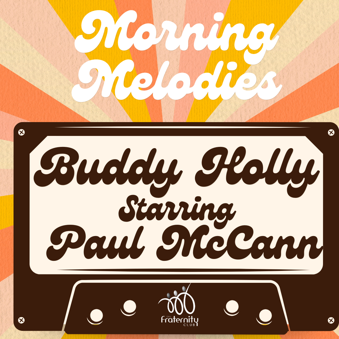 Morning Melodies – Buddy Holly starring Paul McCann – Wednesday 13th August