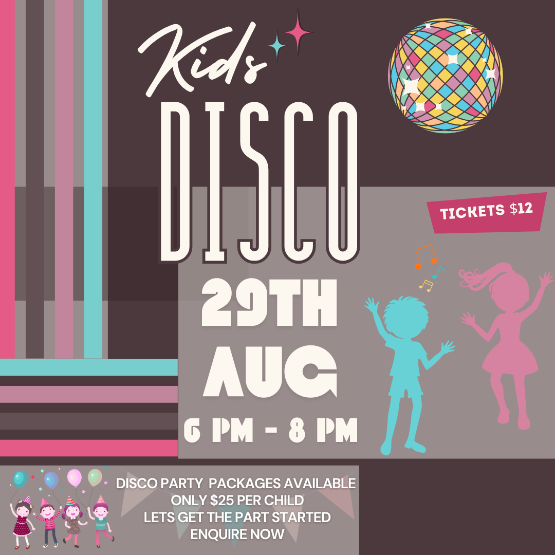 Kids Disco – Friday 29th August
