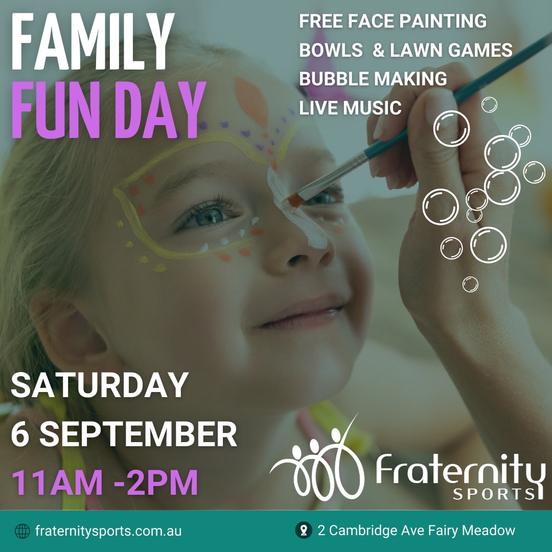 Opening Celebrations – Family Fun Day & Live Music at our new venue Fraternity Sports