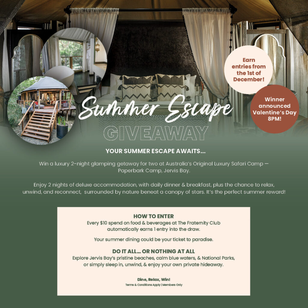 SUMMER ESCAPE GIVEAWAY PROMOTION