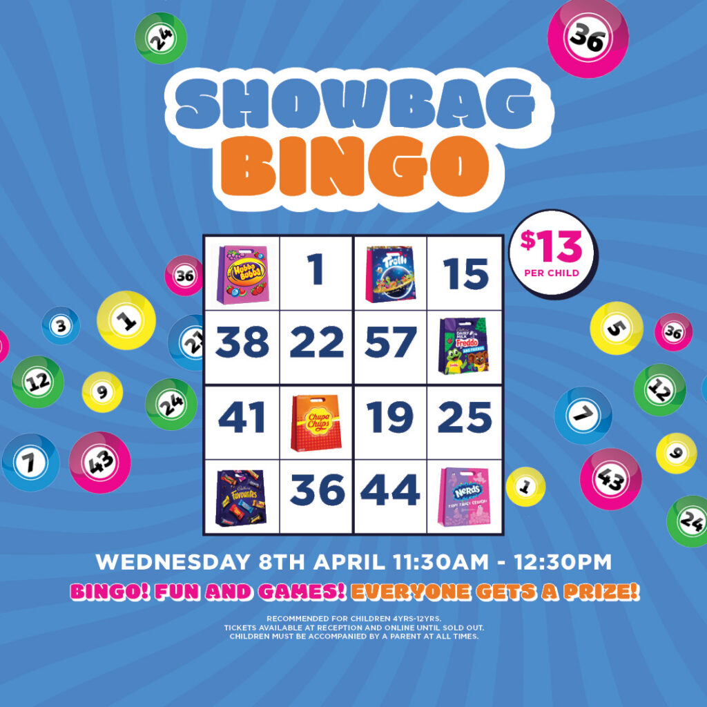 SHOWBAG BINGO