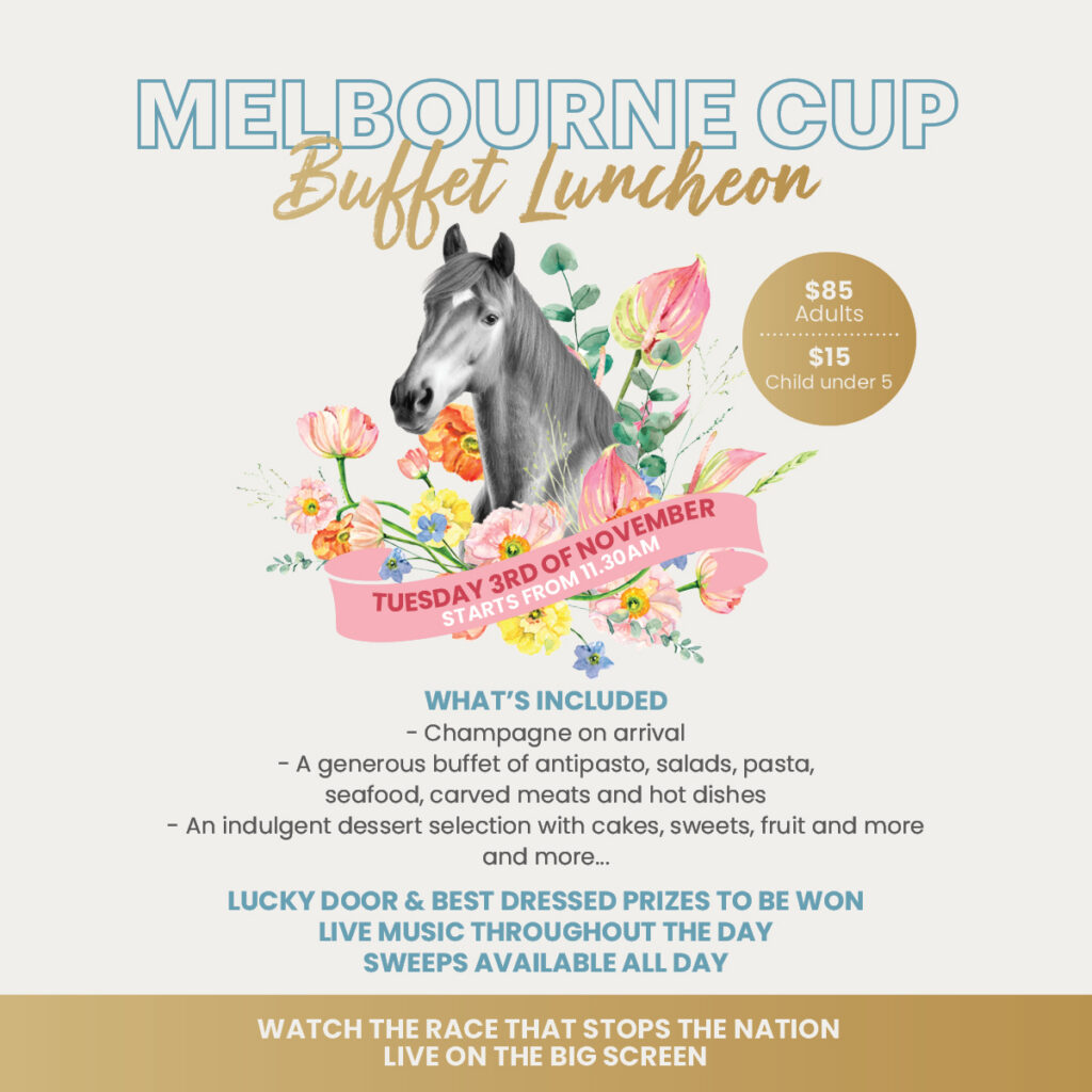 Melbourne Cup Buffet Luncheon Grand Ballroom