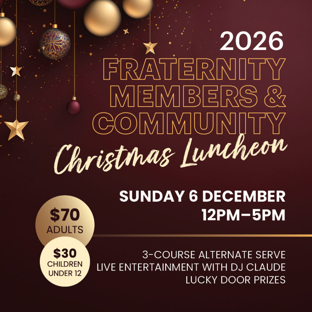 Fraternity Members & Community Christmas Luncheon 2026