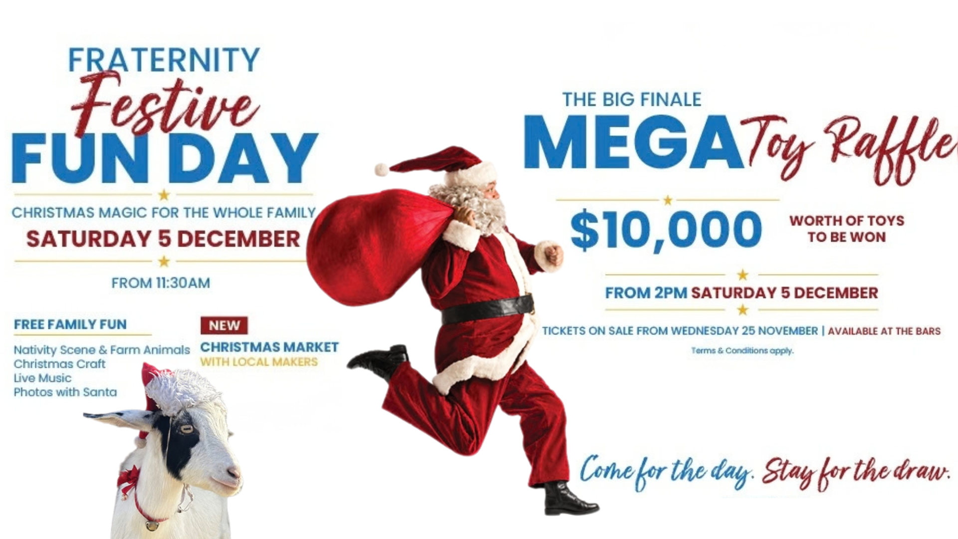 Fraternity Festive Fun Day and $10,000 Mega Toy Raffle Wollongong 2026