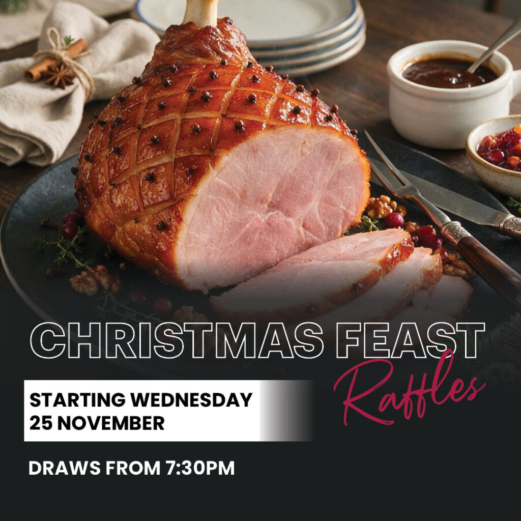 Christmas Feast Raffles – Wednesday Night